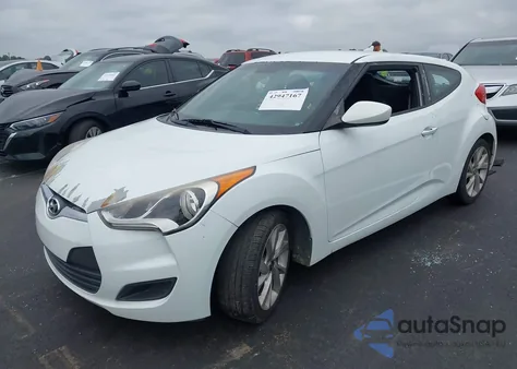 2016 Hyundai Veloster from USA, damaged, VIN KMHTC6AD8GU248455